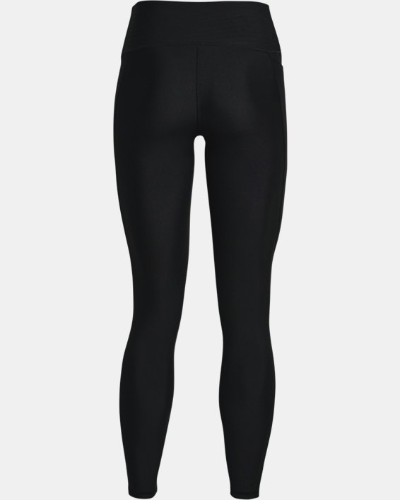 Damen HeatGear® Armour No-Slip Waistband Full-Length-Leggings, Black, pdpMainDesktop image number 5